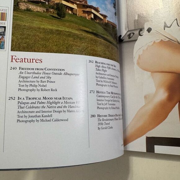 Architectural Digest Collectors Edition The Great Design Issue May 2004 - Picture 6 of 8